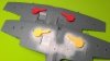 Omask 74873 Spitfire Mk.V, VIII, IX, XVI wheel bay plugs (for Eduard) 1/48